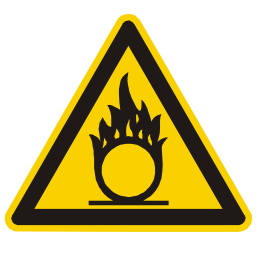 Download free alert triangle information flame attention icon